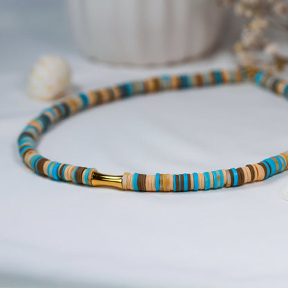 Turquoise Sands – Katsuki-Schmuckset in Türkis mit Design-Spacer