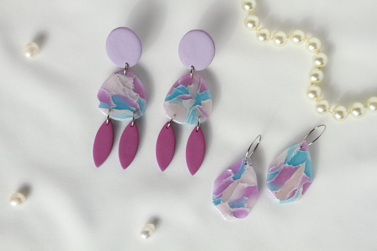 Soft Pastel Muse – Ohrringe