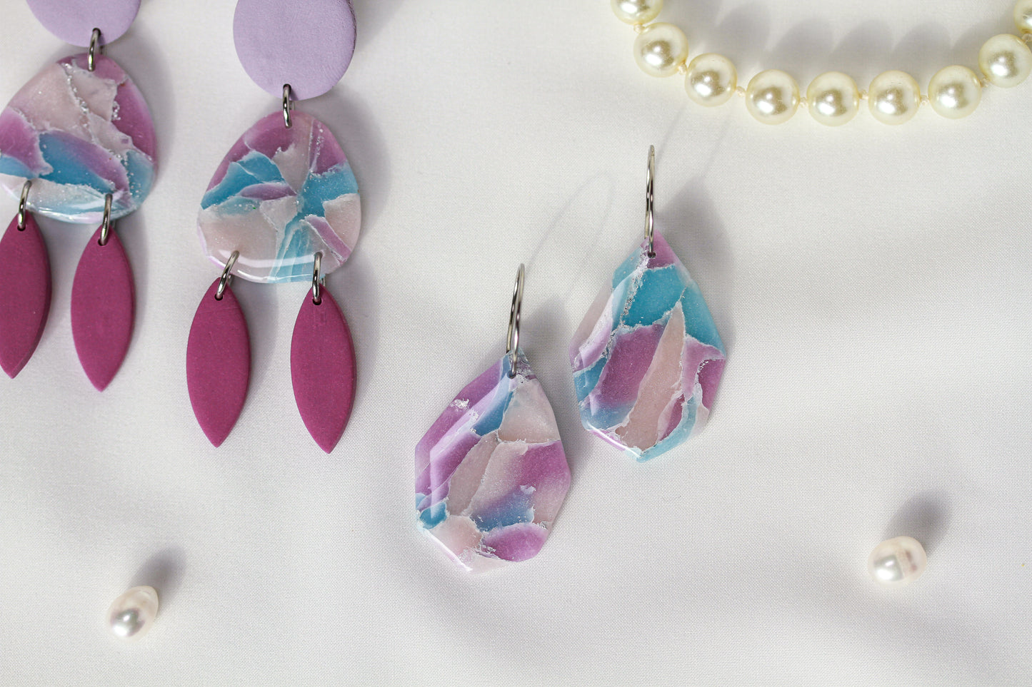 Soft Pastel Muse – Ohrringe