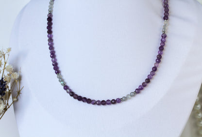 Violet Dusk – Schmuckset mit Amethyst und Labradorit