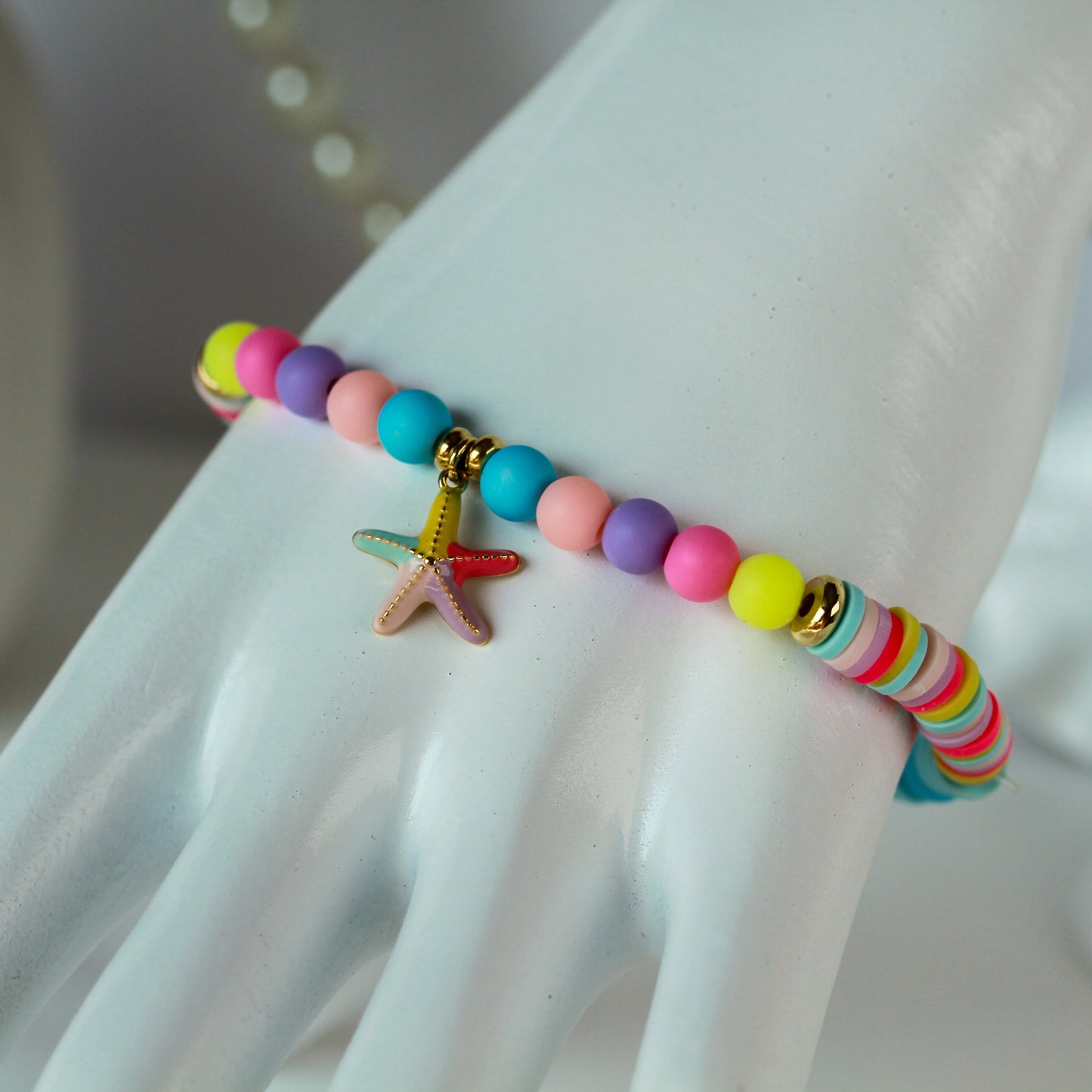 Malibu Starfish – Katsuki-Schmuckset mit Halskette und Armband