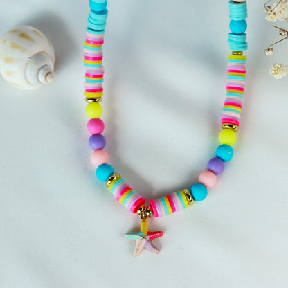 Malibu Starfish – Katsuki-Schmuckset mit Halskette und Armband