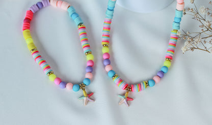 Malibu Starfish – Katsuki-Schmuckset mit Halskette und Armband