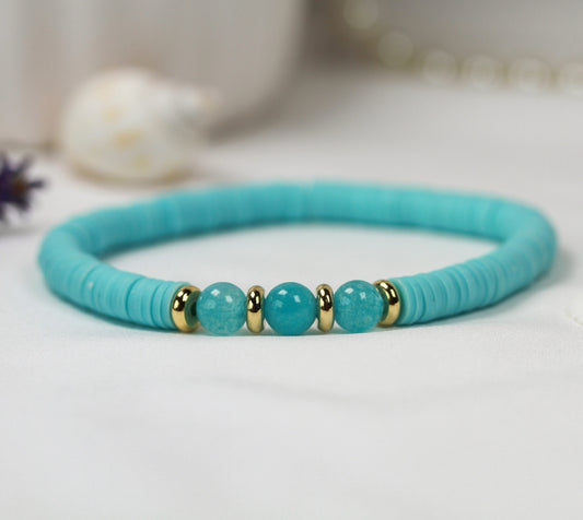 Blue Stone Breeze - Katsuki Armband