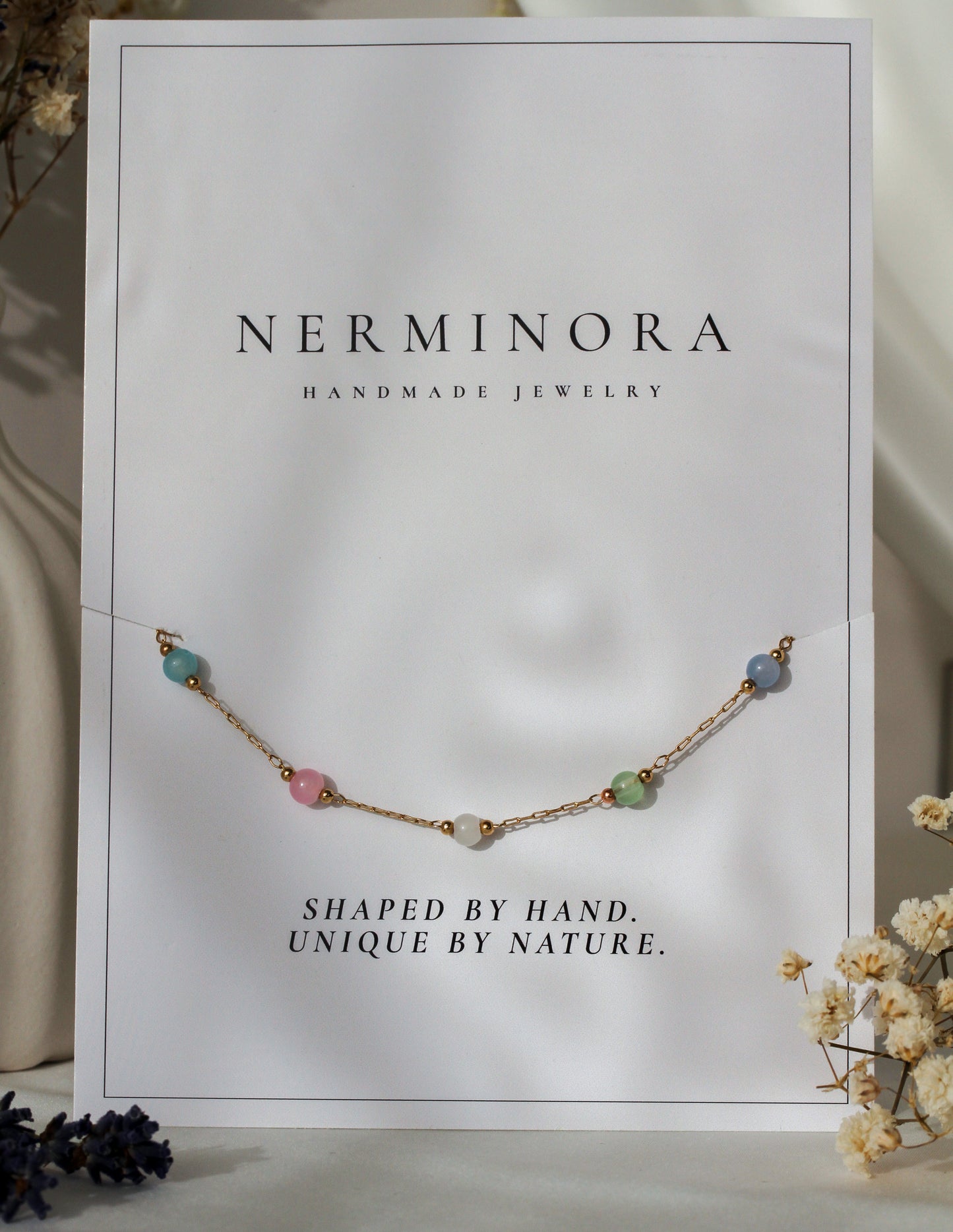 Pastel Harmony – Armband mit bunten Schmuckperlen