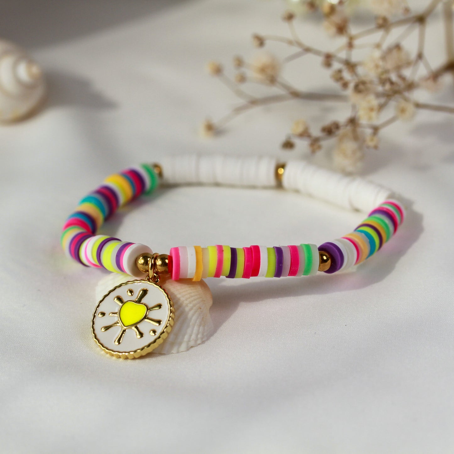 Radiant Heart – Katsuki-Armband mit Emaille-Herz
