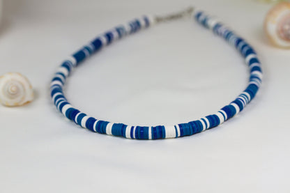 Cobalt Stripe - Halskette