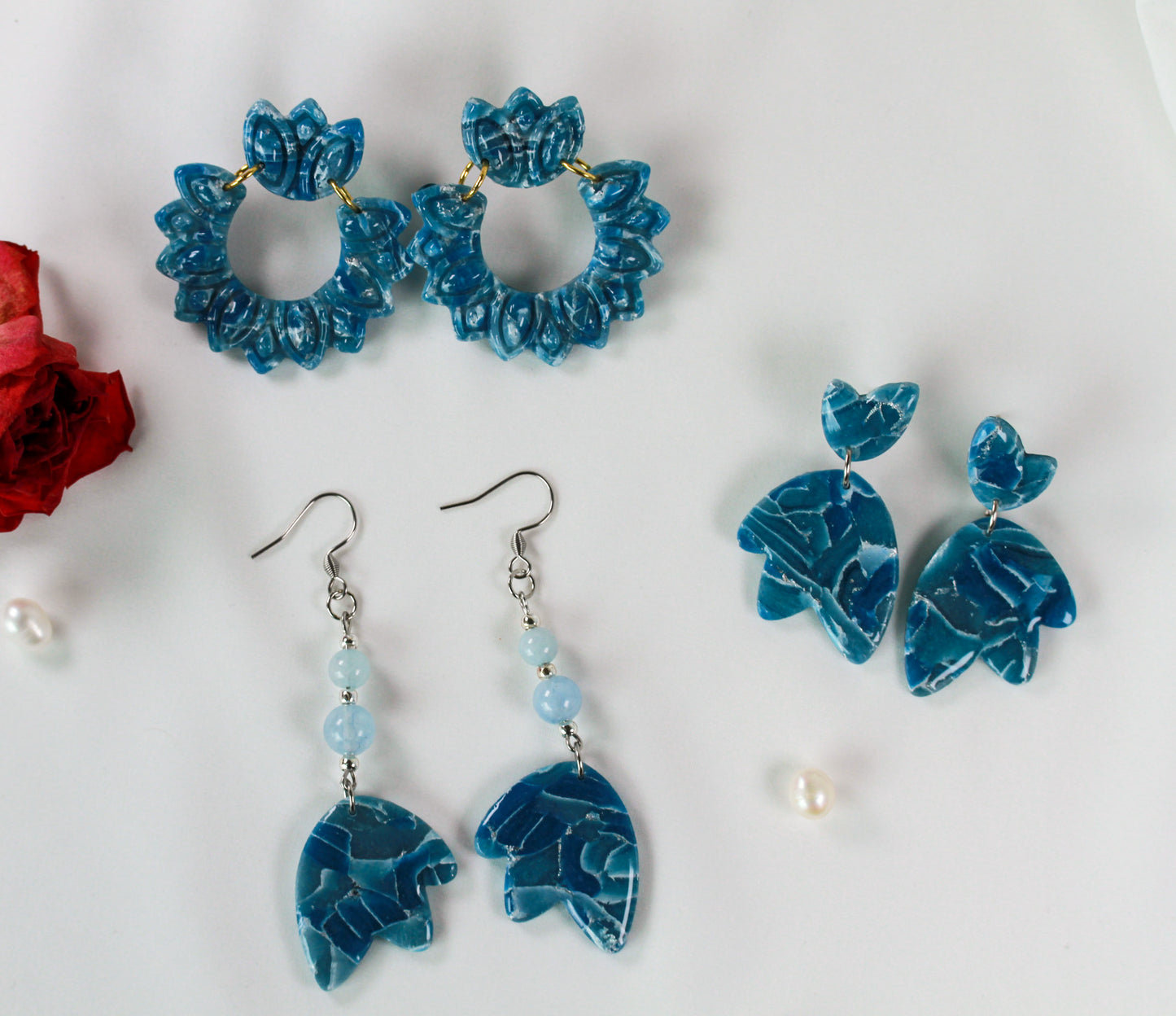 Marbela Blue – Ohrringe
