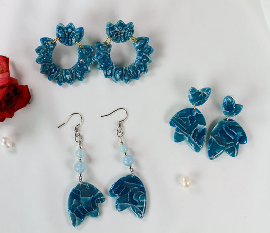 Marbela Blue – Ohrringe