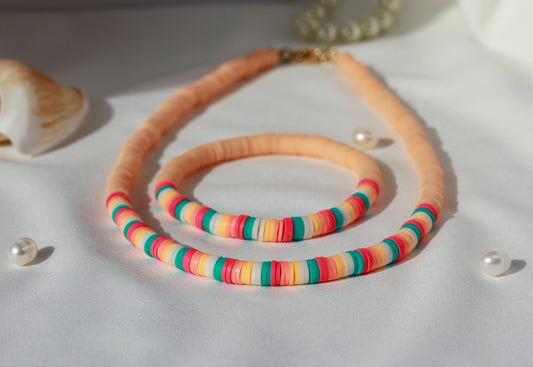 Peach Tropic Set - Schmuckset