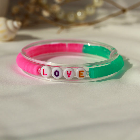 Love Jelly Accent – Katsuki-Armband mit Pastell-Akzent