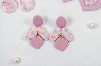 Pastel Soft Bloom - Ohrringe