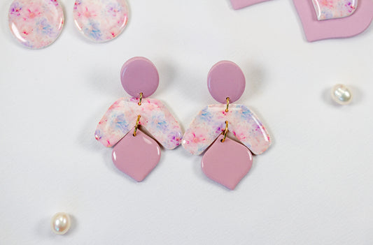 Pastel Soft Bloom - Ohrringe