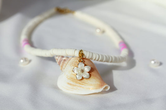 Ivory Garden Charm - Halskette
