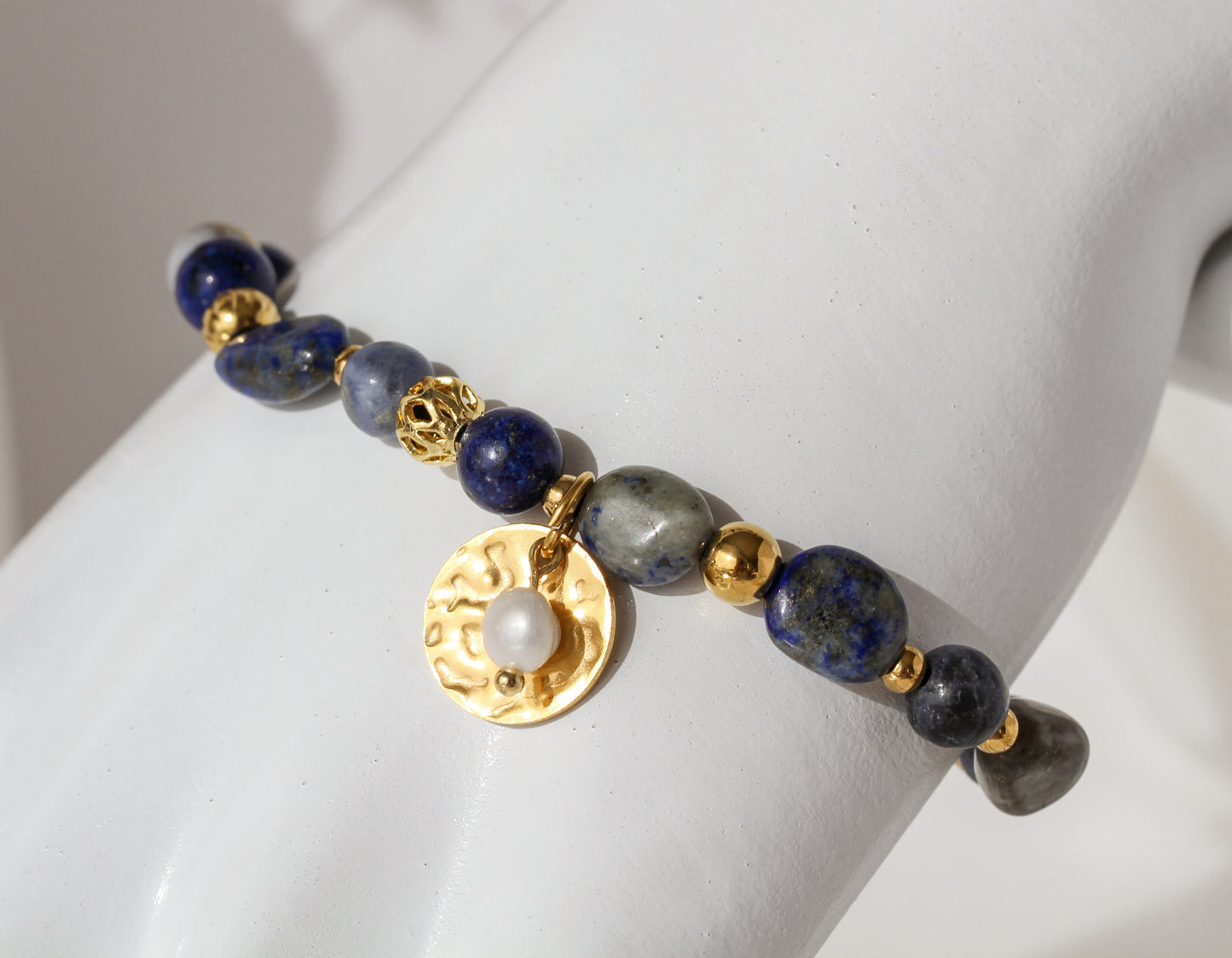 Midnight Blue – Lapis-Lazuli-Armband
