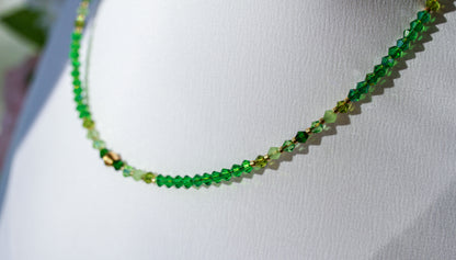 Green Crystal – Halskette