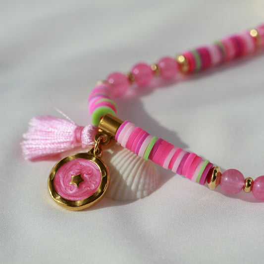 Blush Stone Duo – Katsuki Doppelarmband