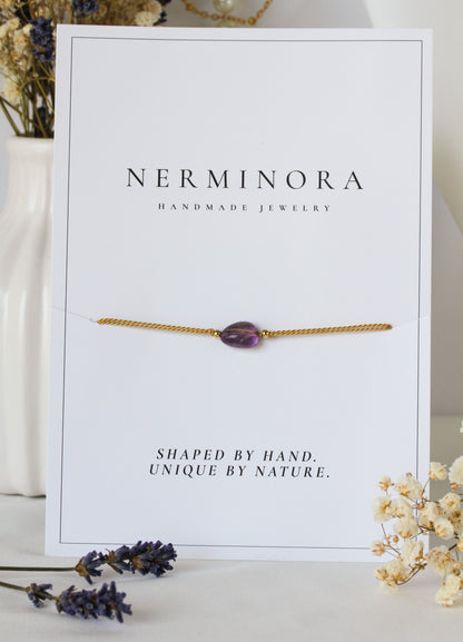 Silk Nebula - Filigranes Amethyst-Armband