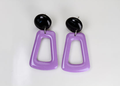 Lilac Frame - Ohrringe