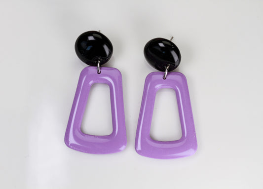 Lilac Frame - Ohrringe