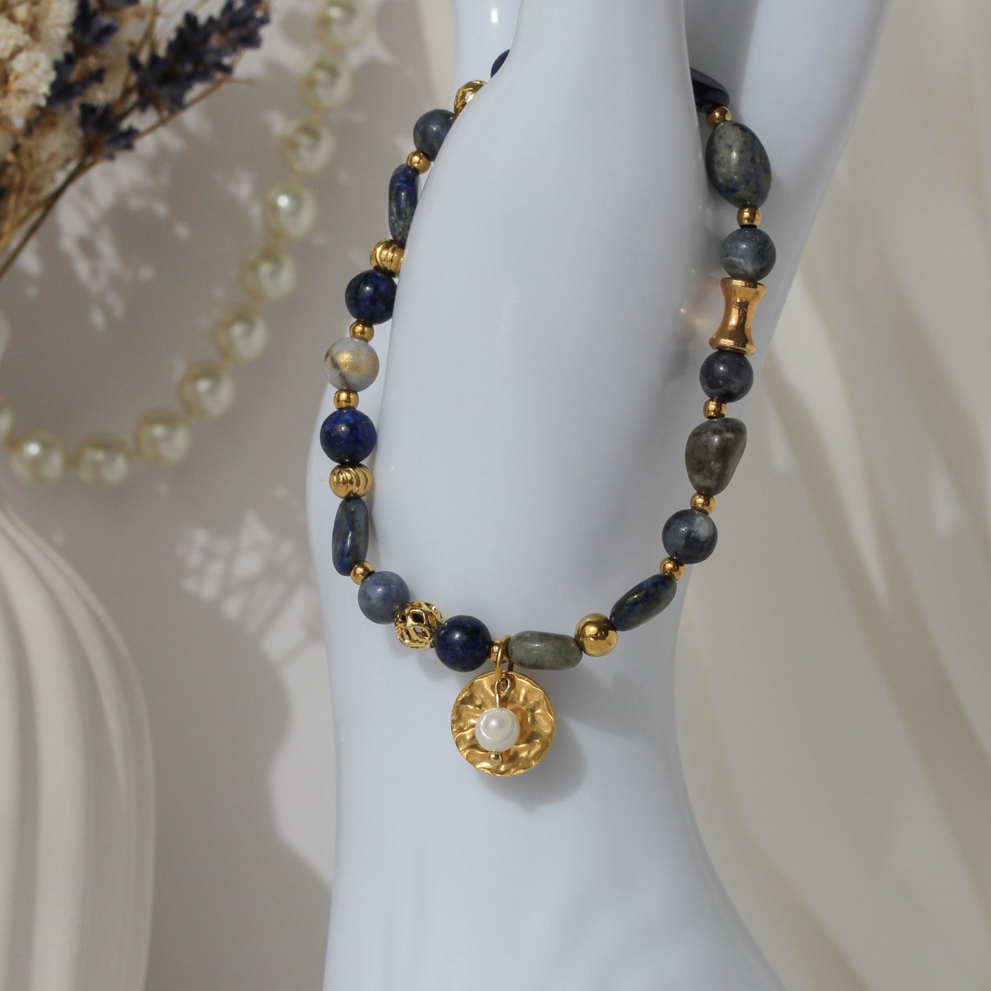 Midnight Blue – Lapis-Lazuli-Armband