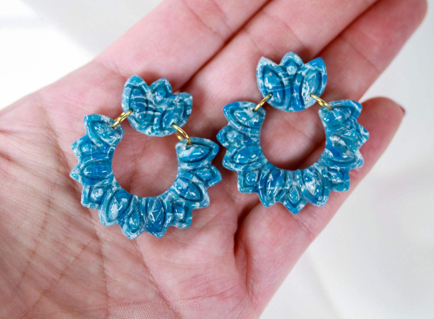 Marbela Blue – Ohrringe