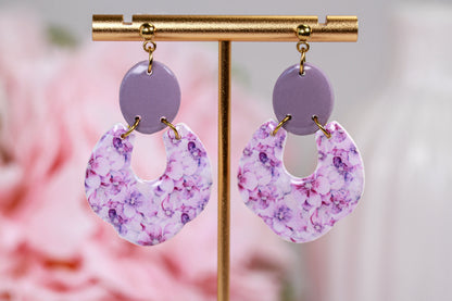Velvet Blossom – Loop - Ohrringe