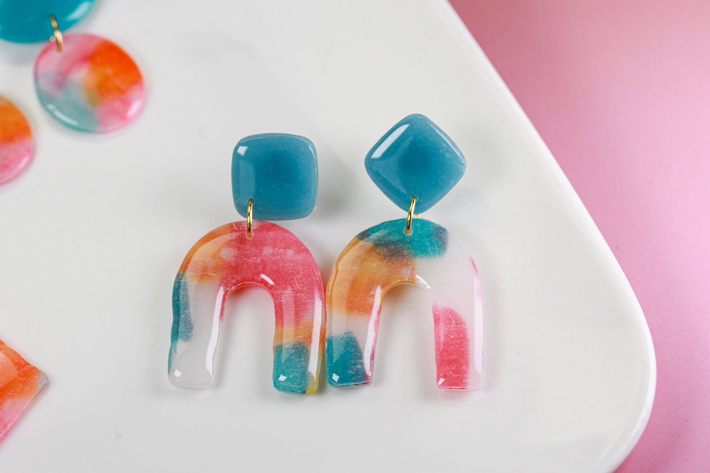 Candy Sorbet Curve - Ohrringe