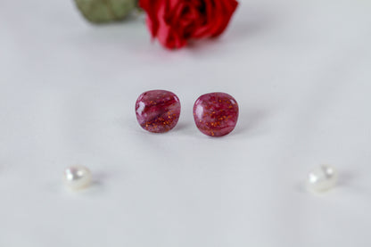 Rosegold Marble - Ohrringe