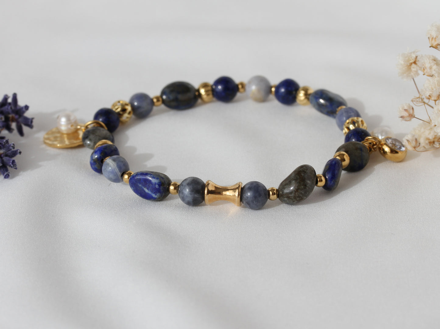 Midnight Blue – Lapis-Lazuli-Armband