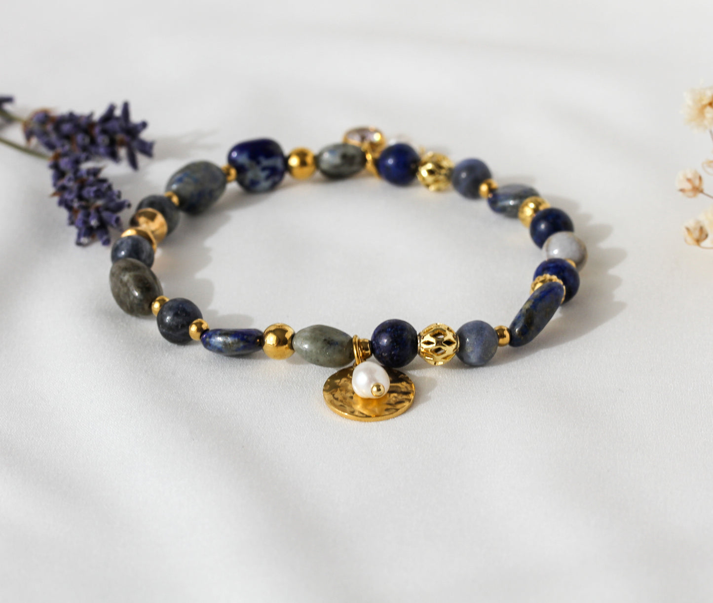Midnight Blue – Lapis-Lazuli-Armband