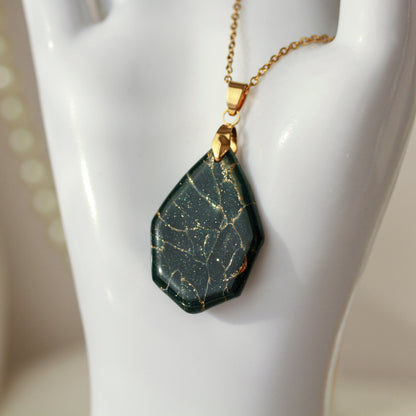 Verdora Green Gold – Elegante Ohrringe in Grün & Gold