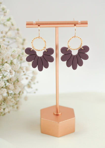 Florale Polymer Clay Ohrringe – Kollektion Marlen