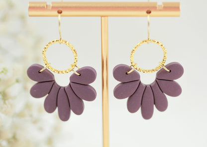 Florale Polymer Clay Ohrringe – Kollektion Marlen