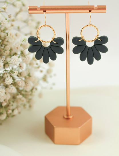 Florale Polymer Clay Ohrringe – Kollektion Marlen