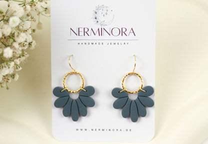 Florale Polymer Clay Ohrringe – Kollektion Marlen