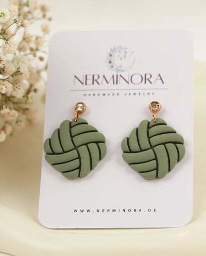 Polymer Clay Statement Ohrringe – Handgefertigte Ohrringe | Kollektion Marlen