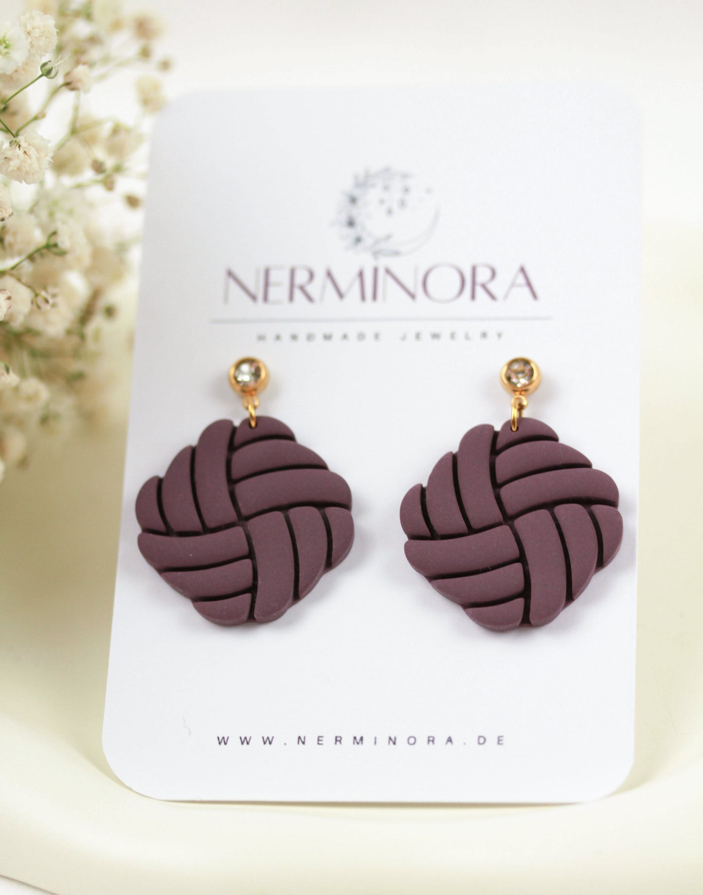 Polymer Clay Statement Ohrringe – Handgefertigte Ohrringe | Kollektion Marlen