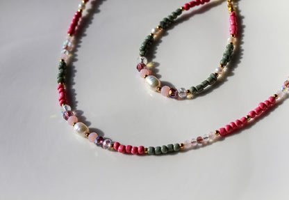 Verdant Rose Duo – Schmuckset