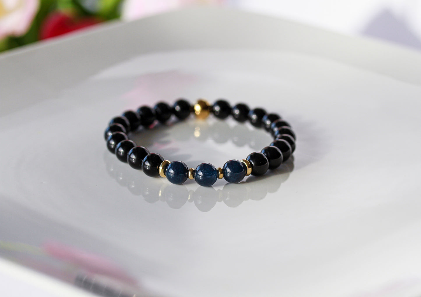 Agate Sapphire Jade – Armband