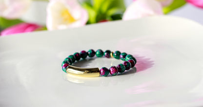 Ruby Zoisite Classic – Armband