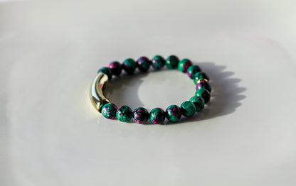 Ruby Zoisite Classic – Armband