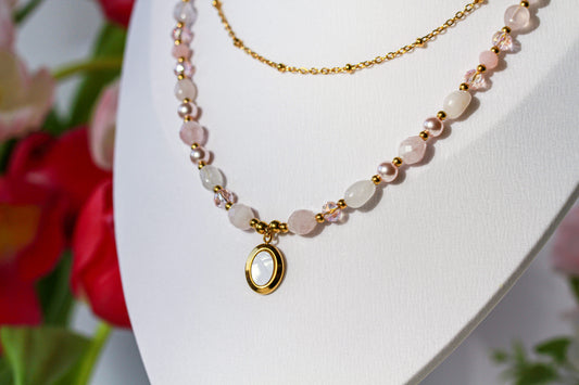 Rosé Quartz – Halskette