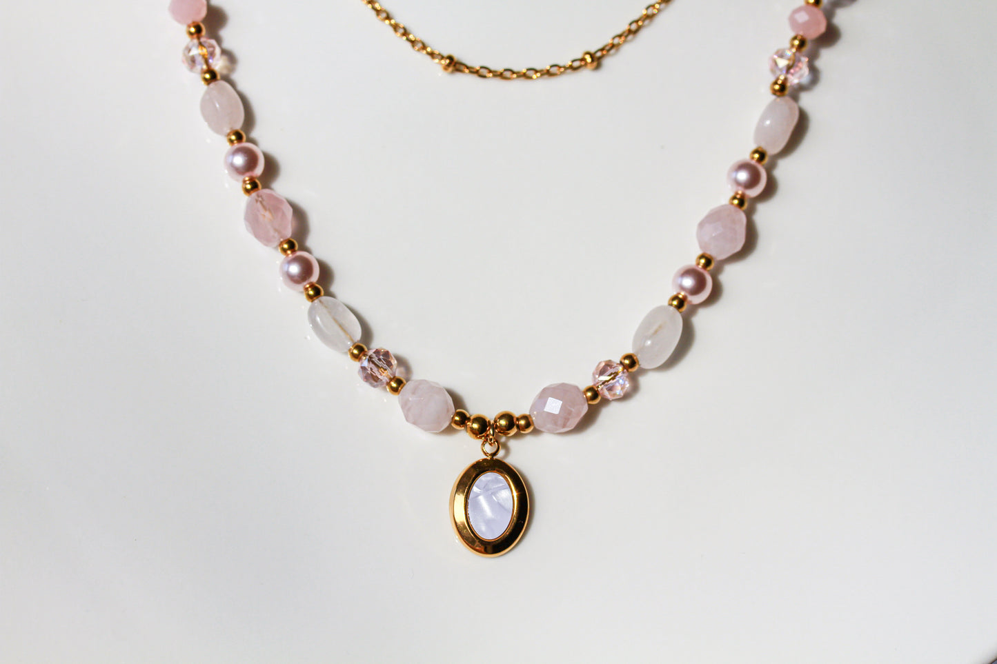 Rosé Quartz – Halskette