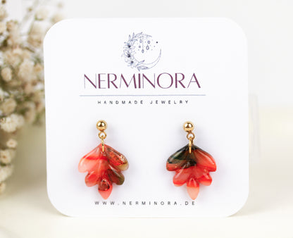 Herbstliche Polymer Clay Ohrringe – Kollektion Siena | Statement Schmuck