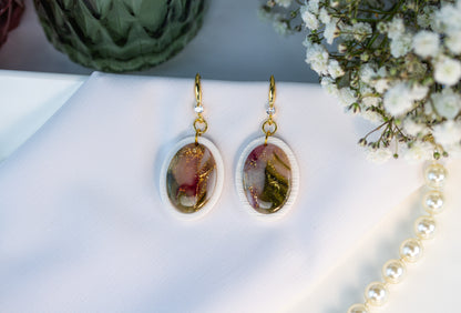 Ohrringe – Oval – Berry Olive Collection