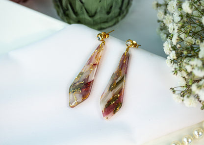 Statement Ohrringe – Berry Olive Collection