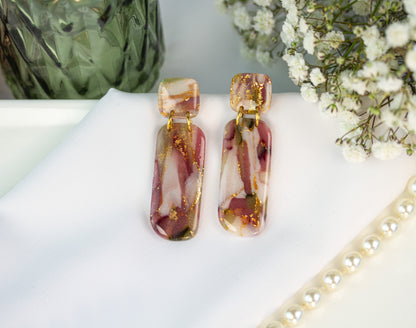 Ohrringe – Geometrisch – Berry Olive Collection