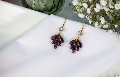 Seraya Wine Marble – Schmuckset