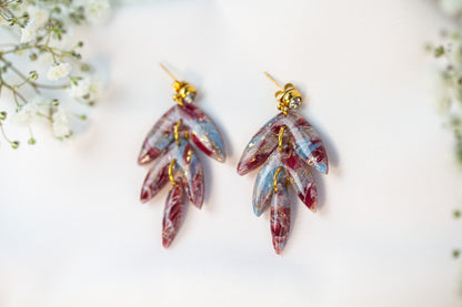 Ohrringe - Sapphire Scarlet Collection